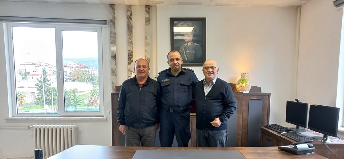 RİGADER Başkanı Faik Bakoğlu Albay Mindivanlı’ yı Ziyaret Etti