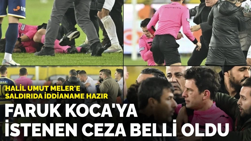Halil Umut Meler'e saldıran Koca'ya istenen ceza belli oldu