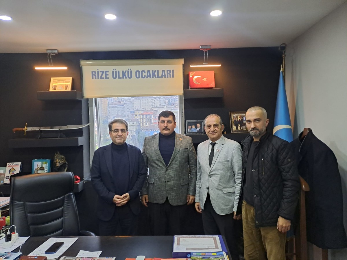 Rize CHP’ den Ülkü Ocağına Ziyaret