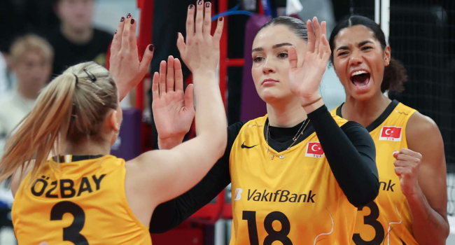 VakıfBank - Tianjin Bohai Bank maçı TRT SPOR'da