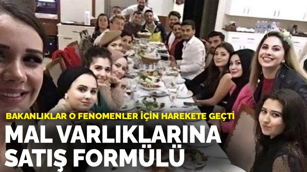 Fenomenlerin el konulan mal varlıkları için satış formülü