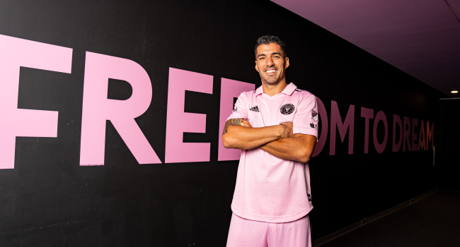 Inter Miami, Luis Suarez'i renklerine bağladı