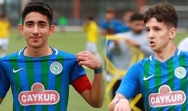 Rizesporlu Emir Bora Çoban ve Kayra Altay Milli Takıma çağrıldı