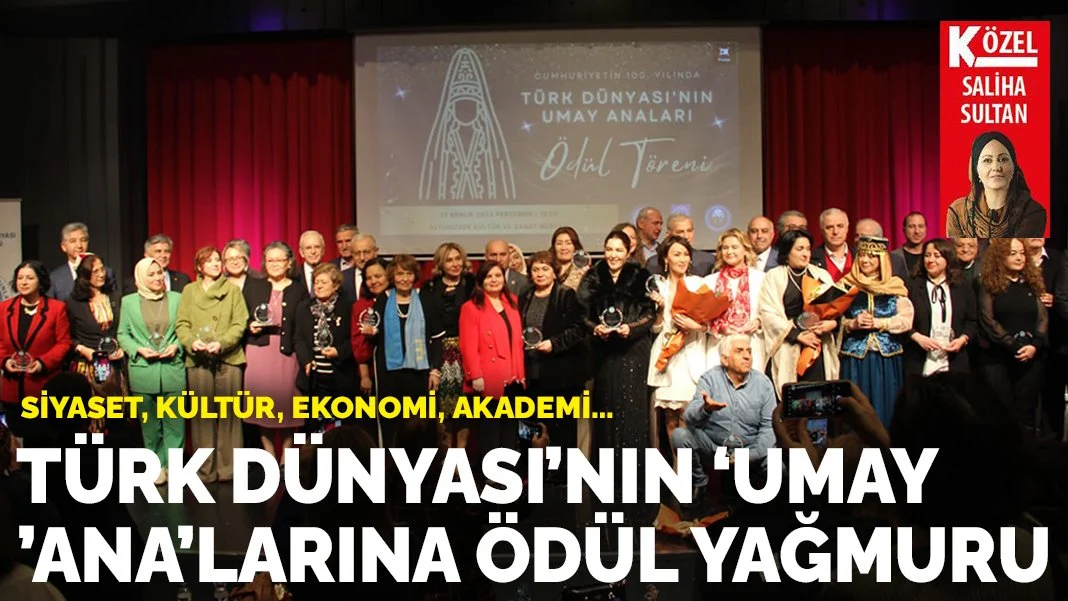 Türk Dünyasının 'Umay Ana'larına İstanbul’da ödül yağmuru