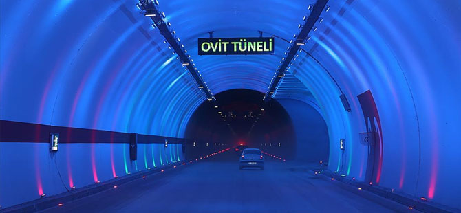 Ovit Tüneli Kısmen Ulaşıma Açıldı