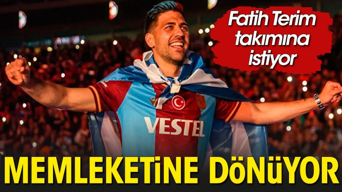 Fatih Terim istedi. Bakasetas memleketine dönüyor