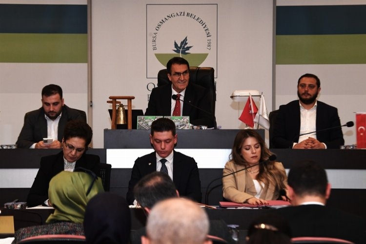 Bursa Osmangazi Meclisi'nde yılın ilk toplantısı