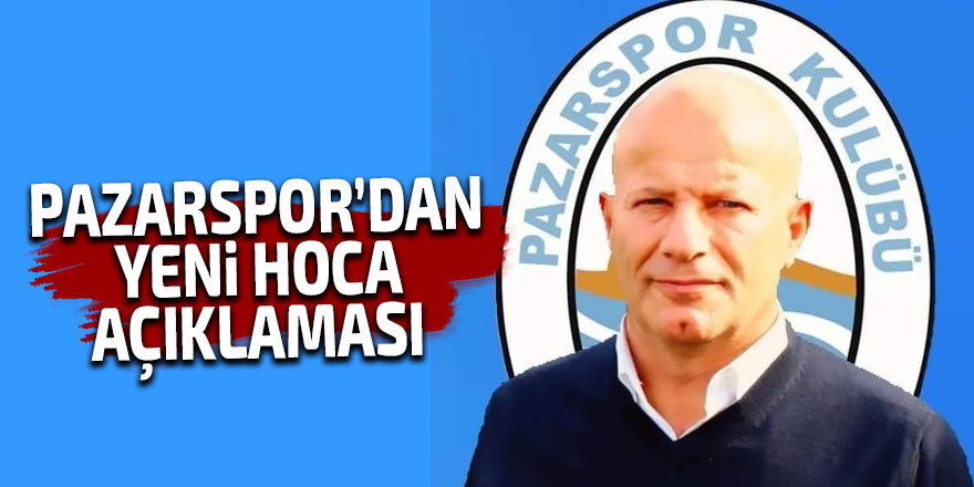Pazarspor’ a Küme Düşüren Hoca!
