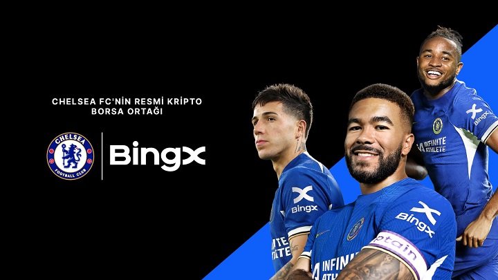 BingX, Chelsea’nin Resmi Kripto Para Borsa Ortağı Oldu