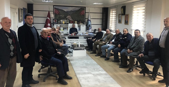 Diktaş-İksenit Derneğinden İkizdere Belediye Başkanına Ziyaret
