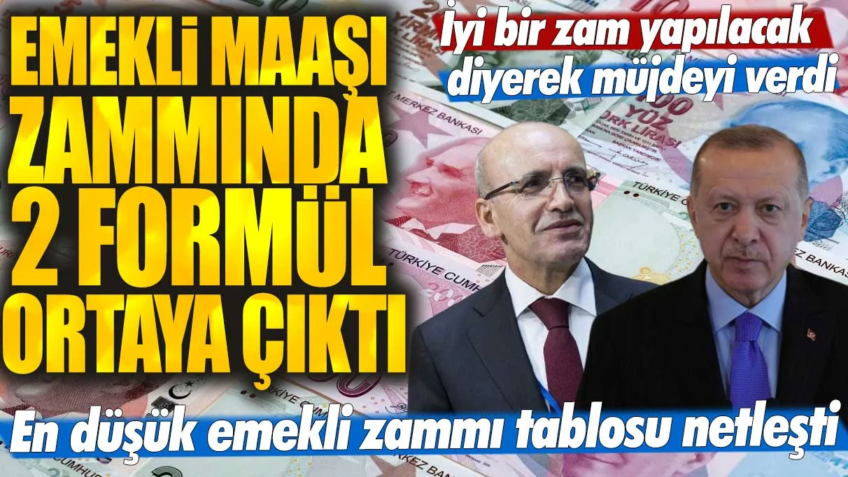 SSK, Bağkur emekli maaşı zammında 2 formül ortaya çıktı! İyi bir zam yapılacak diyerek müjdeyi verdi: