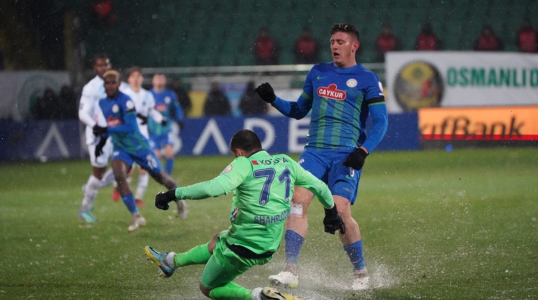 Rizespor Yenilgiyi Çabuk Unuttu!1-0