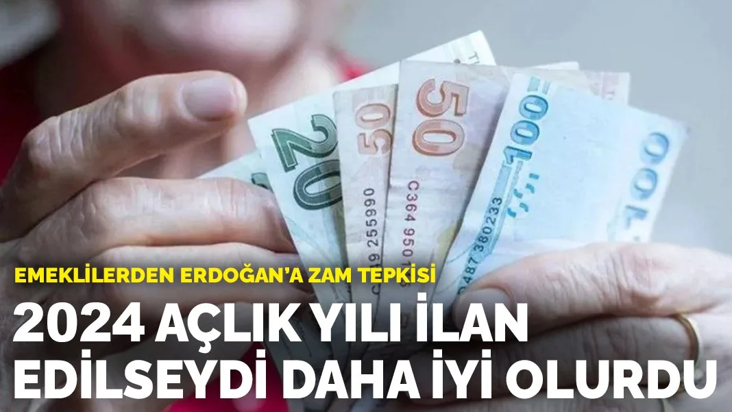 Zam kararı sonrası Erdoğan'ın o sözlerine emeklilerden tepki
