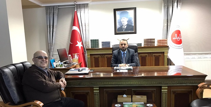 Faik Bakoğlu’ndan Rize İl Müftüsü Naci Çakmakçı’ya İadeyi Ziyaret