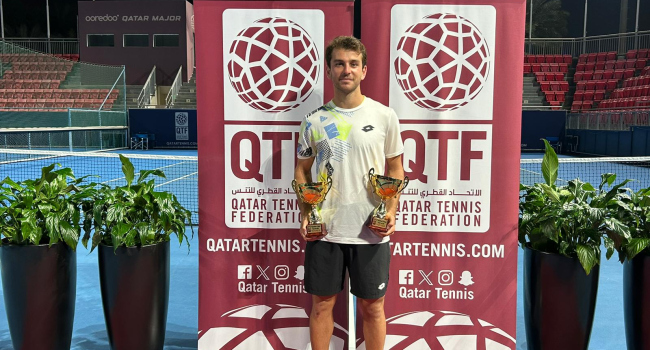 Ergi Kırkın'dan Katar'da çifte şampiyonluk
