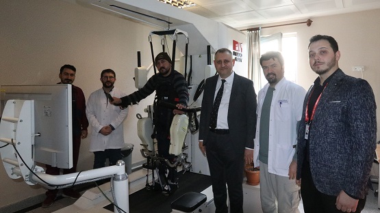 Rize’de “Robotik Rehabilitasyon Cihazı” hizmet veriyor