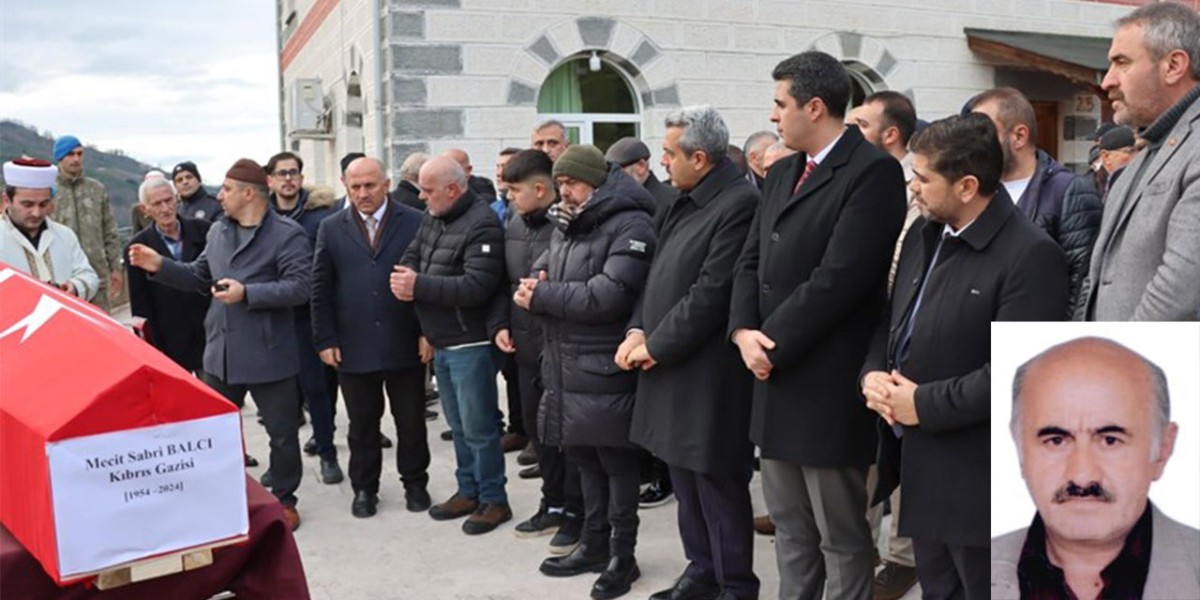 İstanbul’da Vefat Eden Kıbrıs Gazisi Balcı Rize’de Toprağa Verildi