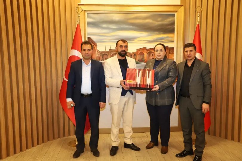 Başkan Çınar’ den Cizre Kaymakamına Ziyaret