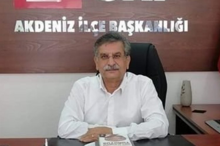 CHP AKDENİZ İLÇE BAŞKANI SEMİH PALAMUT’TAN TEŞEKKÜR MESAJI
