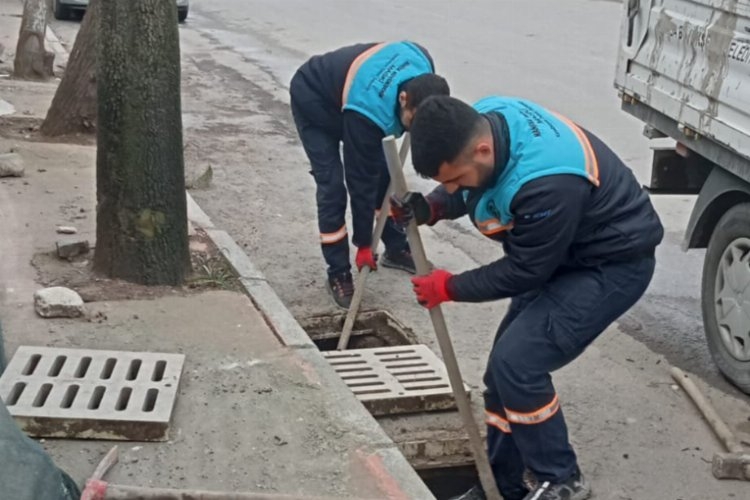Manisa'da yağışlara karşı önlem