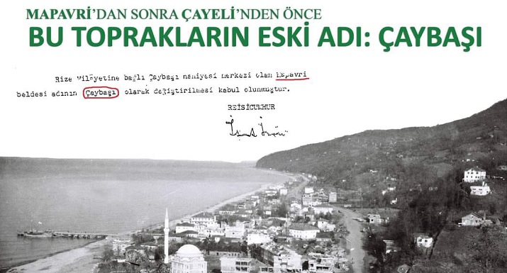 Çayeli’nin Eski Adının Çaybaşı Olduğunu Biliyor muydunuz?