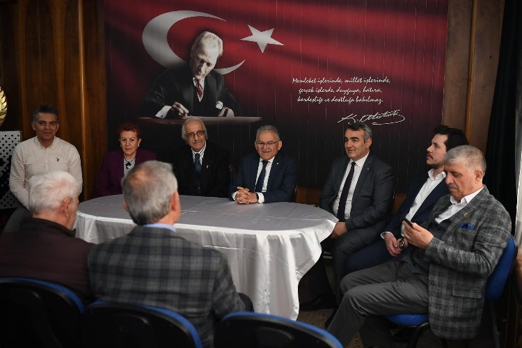 Başkan Küyükkılıç'tan Kayseri ADD'ye ziyaret