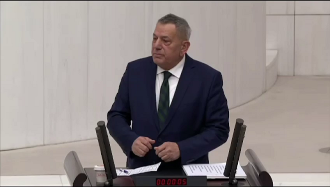 Anadil Günü'nde Meclis'te Lazca Konuşan Rize Milletvekili Ocaklı'nın Mikrofonu kapatıldı