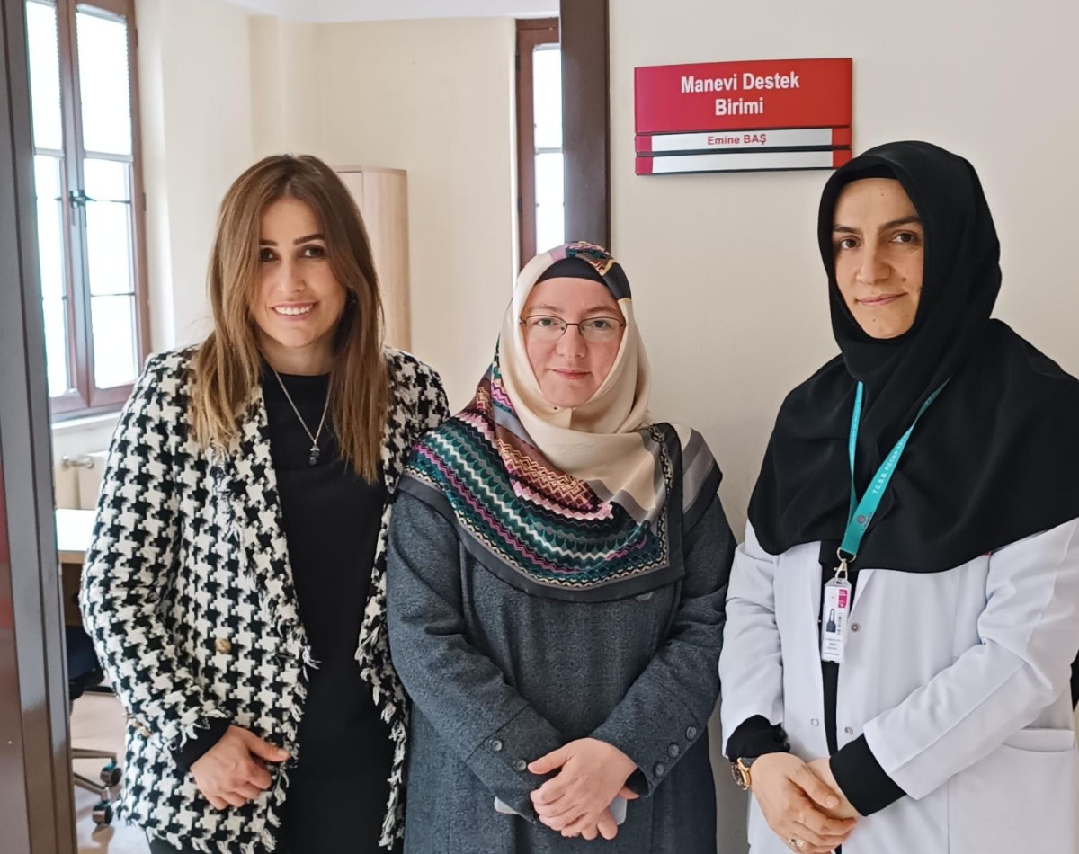 RTEÜ Eğitim ve Araştırma Hastanesi'nde Manevi Destek Görevlisi Hizmet Vermeye Başladı 