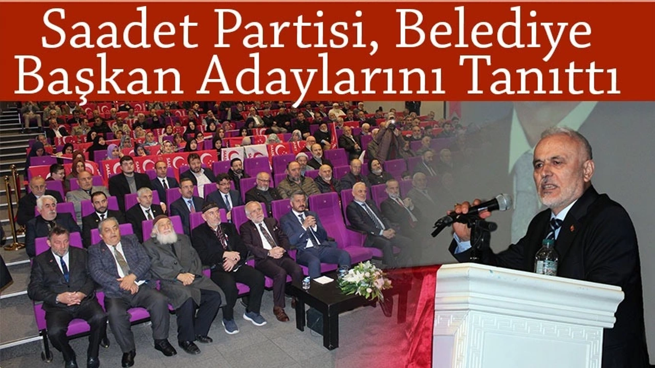 Hamamizade İhsan Bey Kültür Merkezinde Adaylar Tanıtıldı
