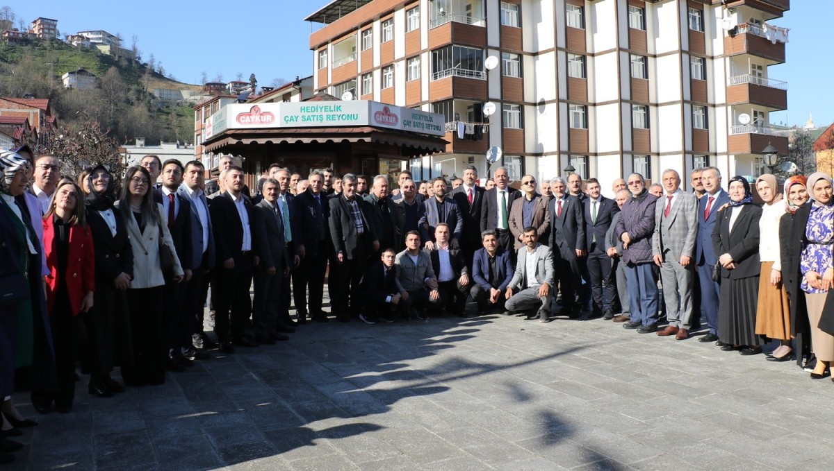Ak Parti Derepazarı Ve Güneysu Aday Tanıtım Toplantıları Yapıldı