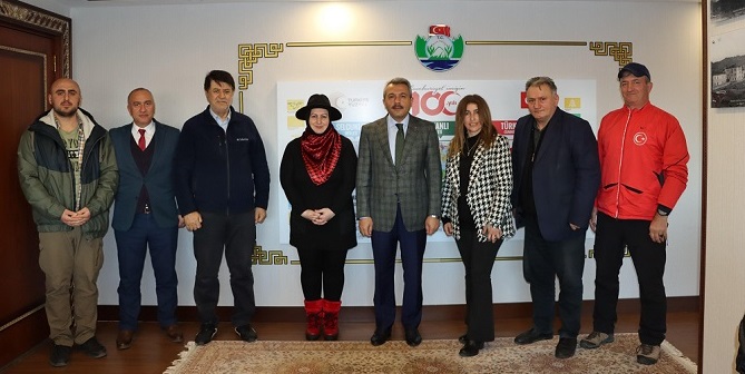 TİNGADER Rize Şubesi’nden Vali Selim Baydaş’ a Ziyaret