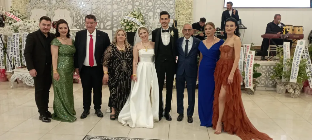 TİNGADER Antalya Şube Başkanı Hasan Bilen oğlunu evlendirdi.