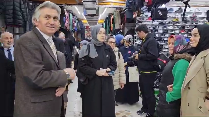 SP’ li Yıldız’ dan Orta cami Altı Esnafına Söz