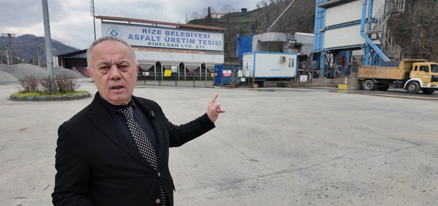 Toptan: “Rize Belediyesi Kendi Asfalt Fabrikasını Çürümeye Terk etti”