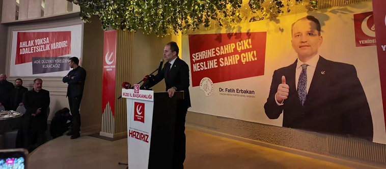 Fatih Erbakan: “Milet 1994’te koşa koşa Refah Partisi'ne belediyeleri teslim etti”
