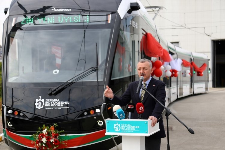Kocaeli'de tramvay kapasitesi iki katına çıkacak