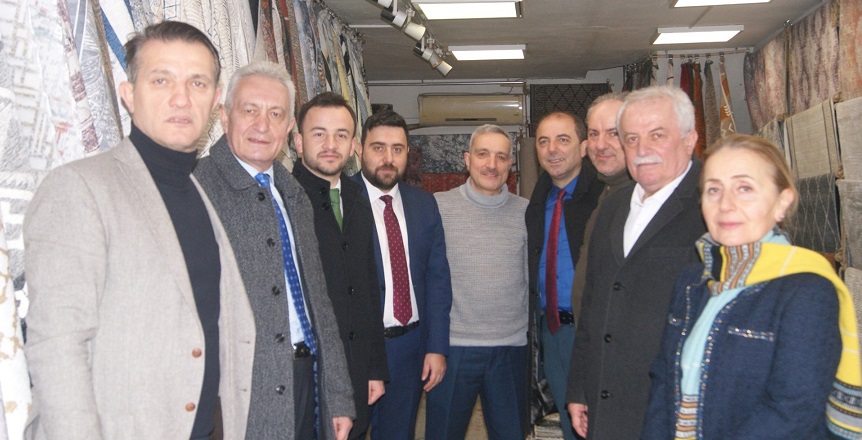 Ak Parti Merkez İl Genel Meclis Adayları Esnaf Ziyaretlerinde