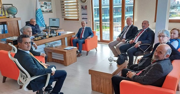 Topaloğlu'ndan Riport'a Zyaret