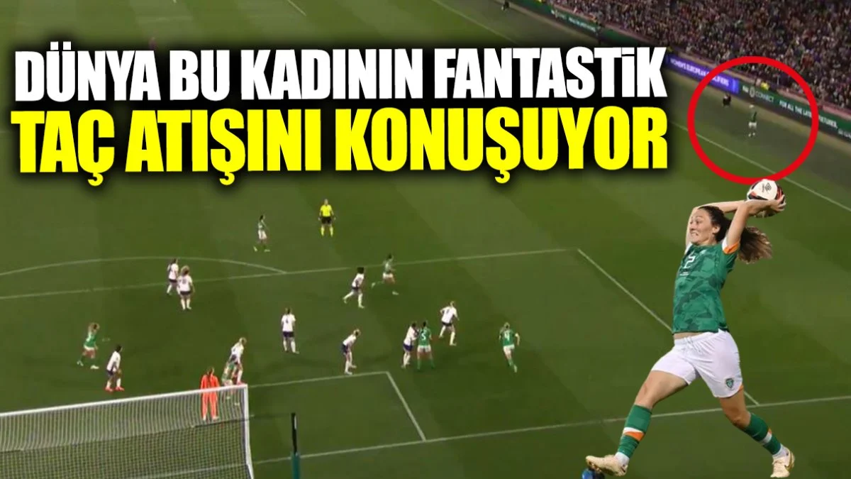 Dünya bu kadının fantastik taç atışını konuşuyor