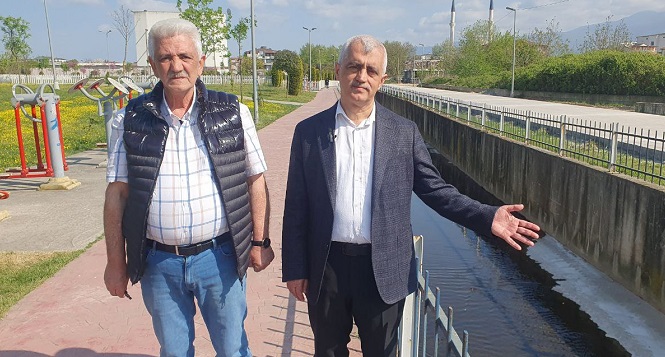 Gergerlioğlu, Kartepe’deki Kule Deresi’nin kirliliğini çevre sakinlerinden dinledi!