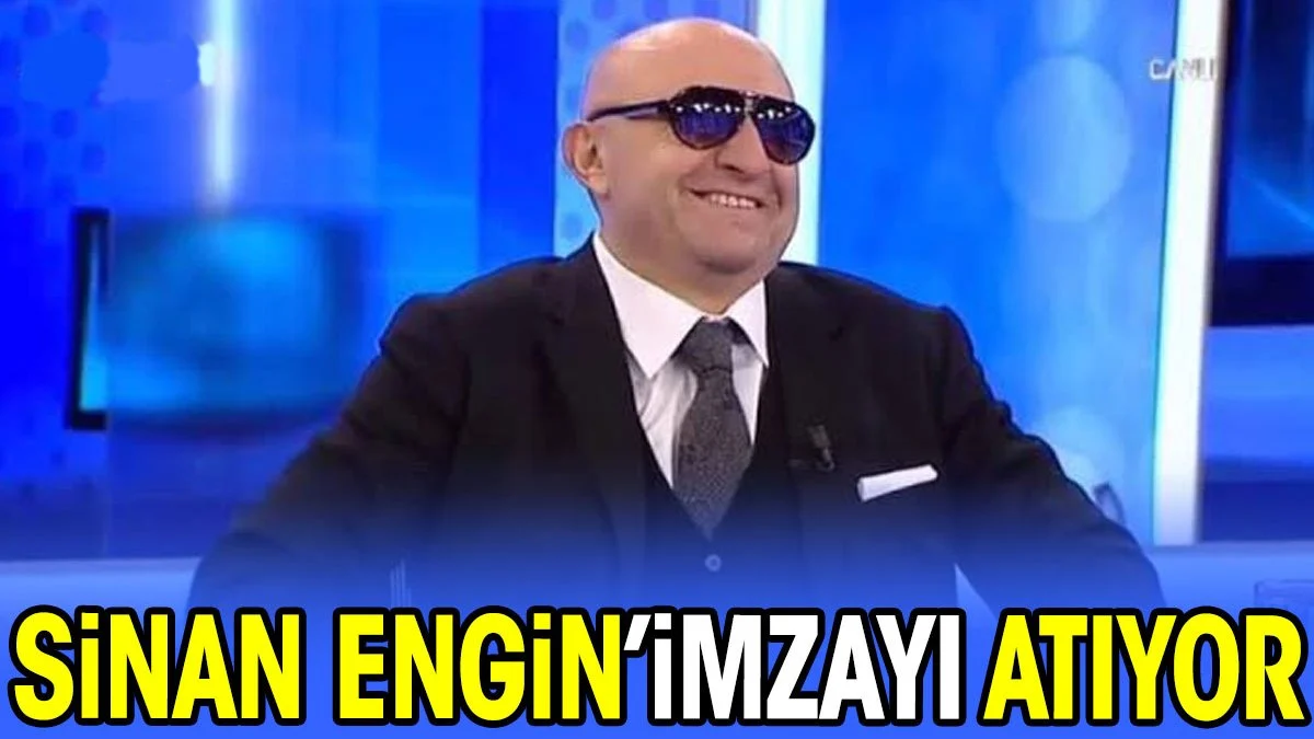 SinanEngin imzayı atıyor