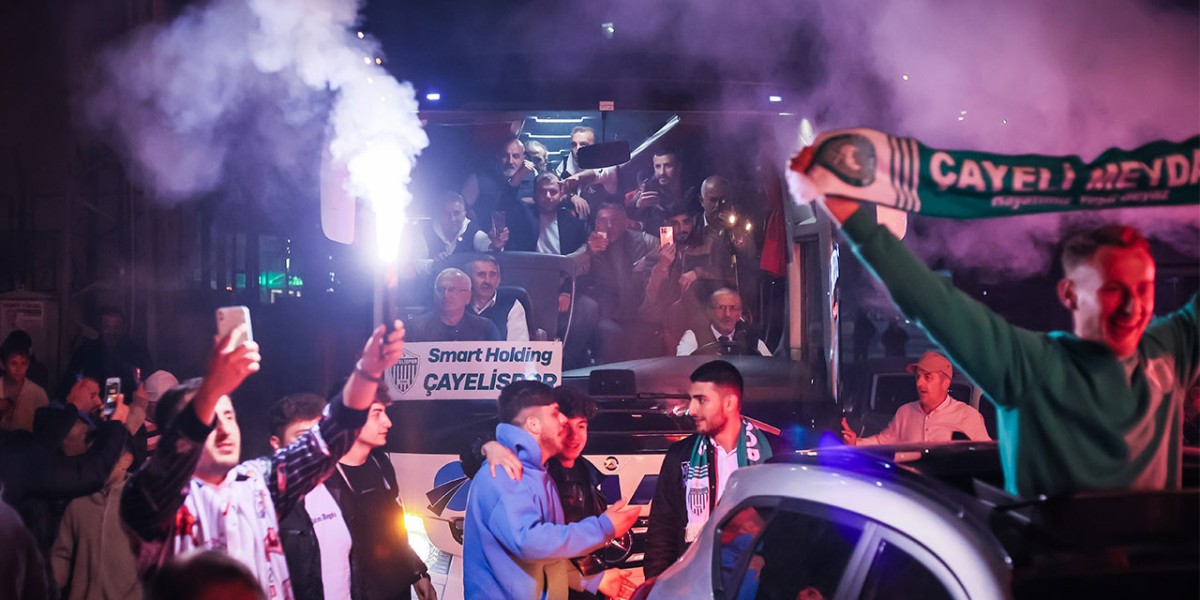 Çayeli'nde Şampiyonluk Ateşi Yandı