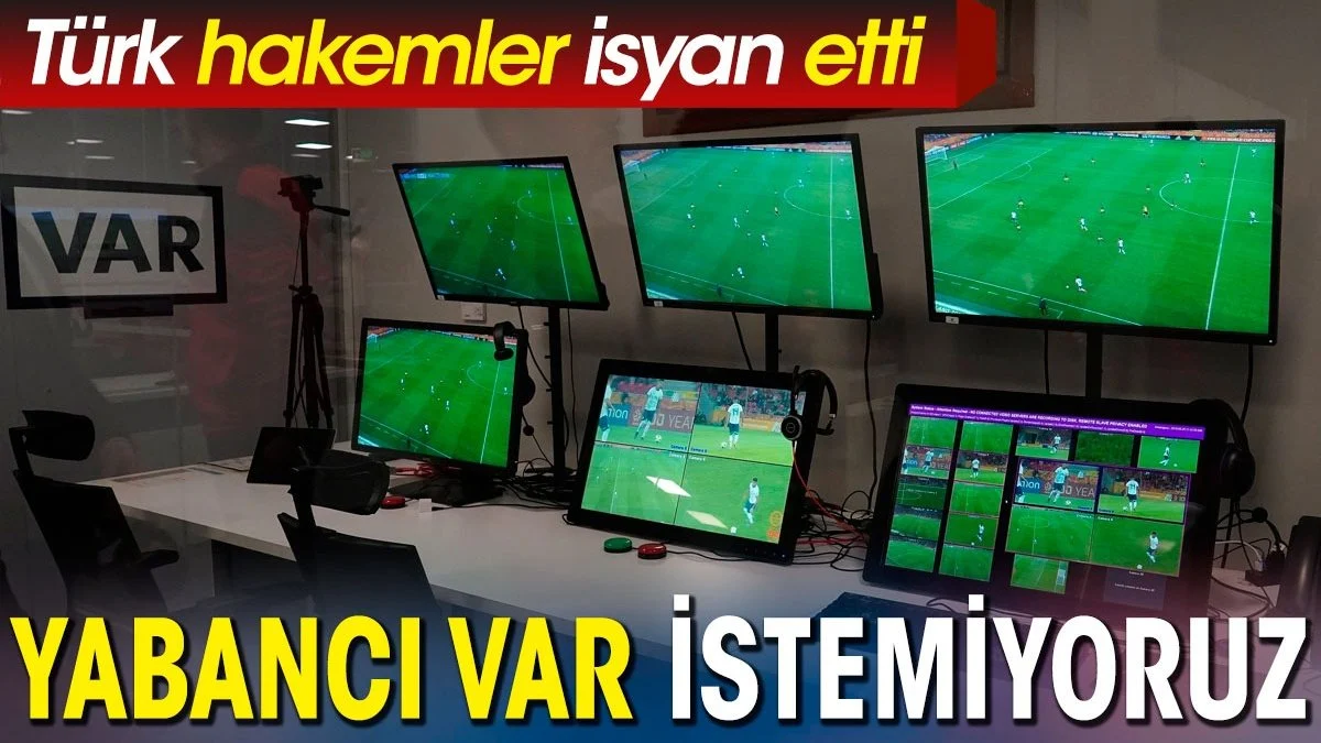 Türk hakemleri kazan kaldırdı