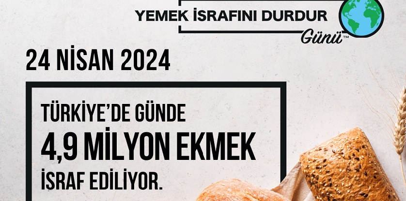 Türkiye’de gerçekleşen gıda israfının %42’si evlerde çöpe gidiyorNisan 2024