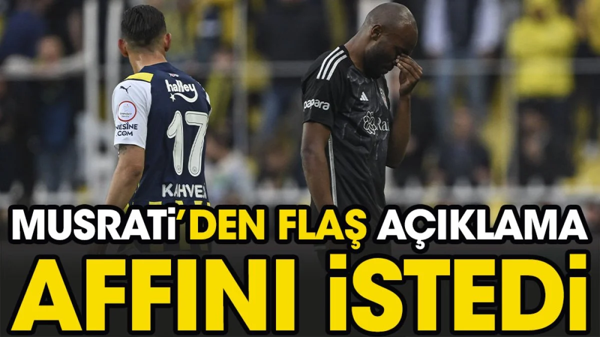 Al Musrati'den flaş açıklama. Affını istedi