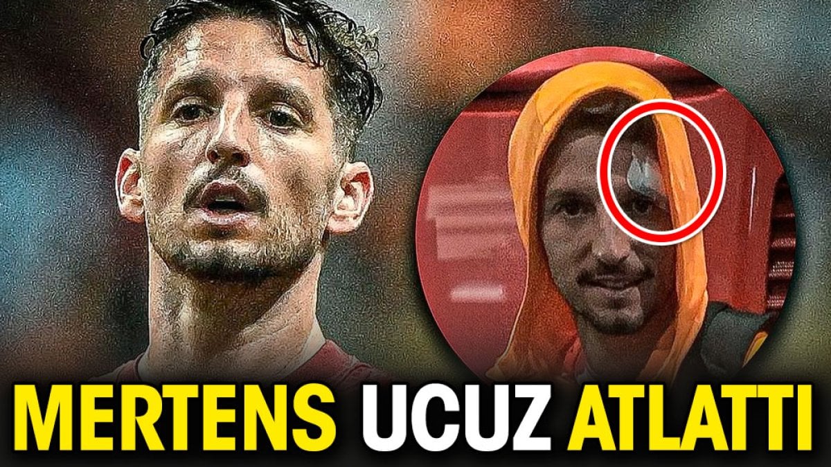 Mertens Adana dönüşü kaza geçirdi