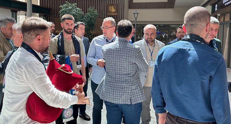 Rize'de Yabancı Turizm Heyeti Tulum Eşliğinde Karşılandı