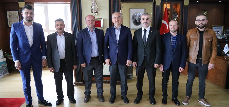 BBP’ den Başkan Metin’e Ziyaret     