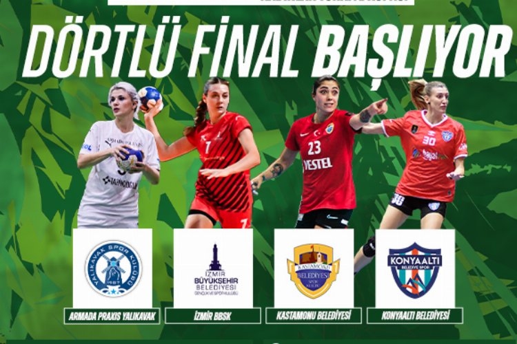 Kadınlar Türkiye Kupası Dört Final heyecanı başlıyor