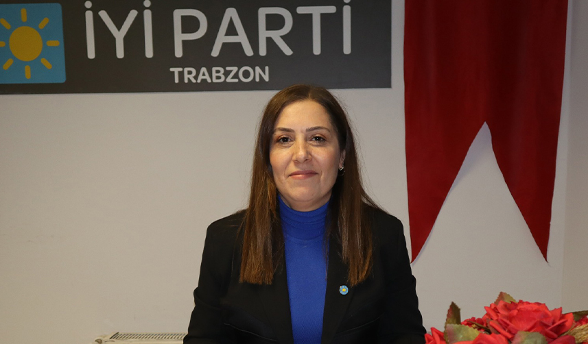 Trabzon İYİ Parti’ de Fatma Başkan İstifa Ediyor